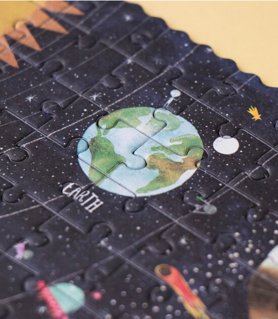 Londji Pocket Puzzle // Discover the Planets (100 Parça)