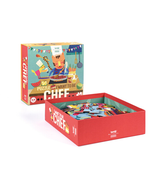 Londji Puzzle // i want to be … Chef (36 Parça)