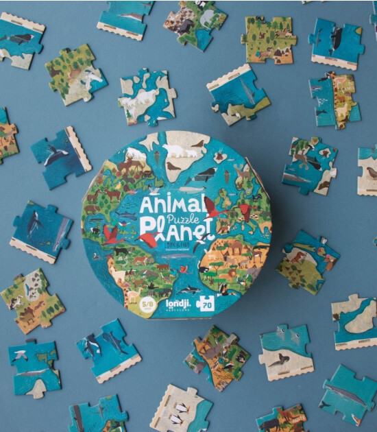 Londji Puzzle // Animal Planet (70 Par&ccedil;a)