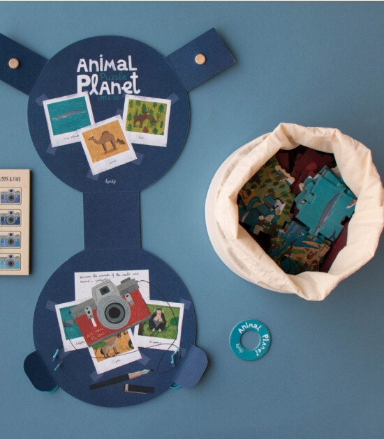 Londji Puzzle // Animal Planet (70 Par&ccedil;a)