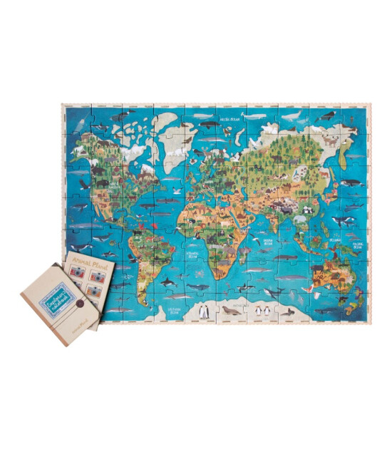 Londji Puzzle // Animal Planet (70 Par&ccedil;a)