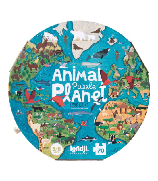 Londji Puzzle // Animal Planet (70 Par&ccedil;a)