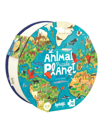 Londji Puzzle // Animal Planet (70 Parça)