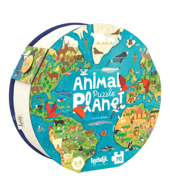 Londji Puzzle // Animal Planet (70 Par&ccedil;a)
