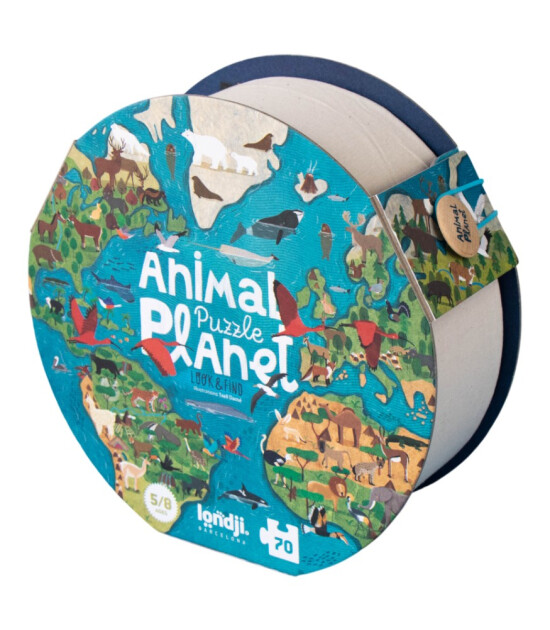 Londji Puzzle // Animal Planet (70 Par&ccedil;a)