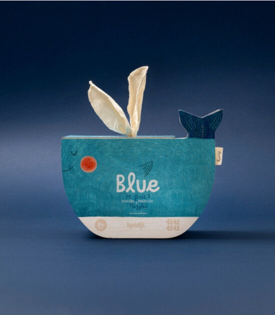 Londji Puzzle // Blue (2-3-4-5 Par&ccedil;a)