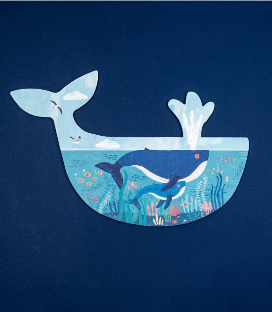 Londji Puzzle // Blue (2-3-4-5 Par&ccedil;a)