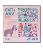Londji Pocket Puzzle // Cats & Dogs (24 Parça)