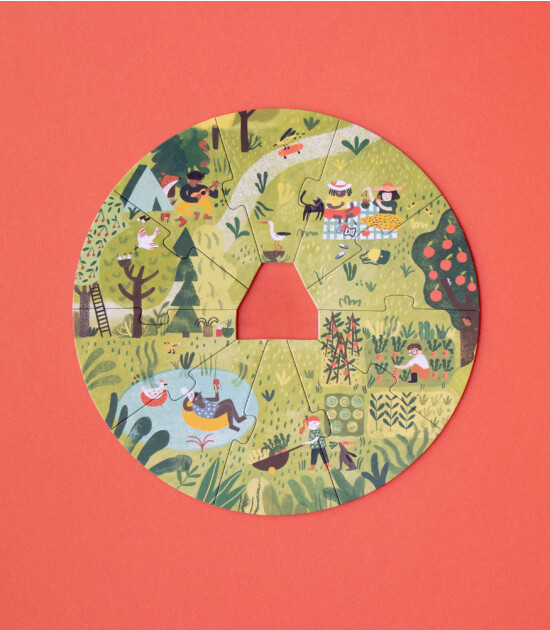 Londji Puzzle // A Home for Nature (10 Parça * 4)