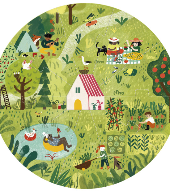 Londji Puzzle // A Home for Nature (10 Parça * 4)