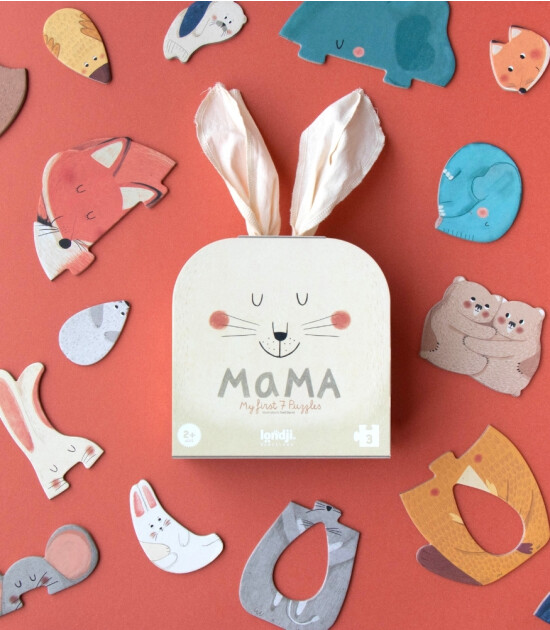 Londji Puzzle // Mama (3 Parça * 7 Adet)