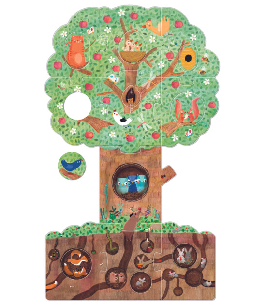 Londji Puzzle // Mon Petit Pommier (20 Parça)