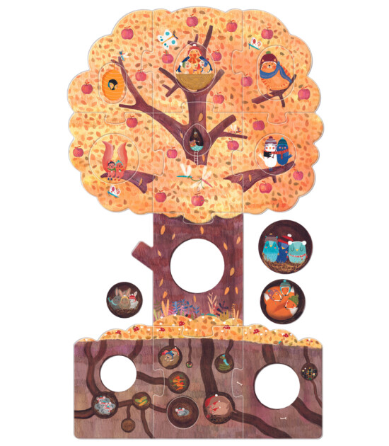 Londji Puzzle // Mon Petit Pommier (20 Parça)