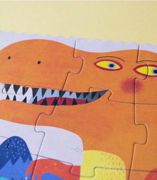 Londji Pocket Puzzle // My Little Dino (24 Par&ccedil;a)