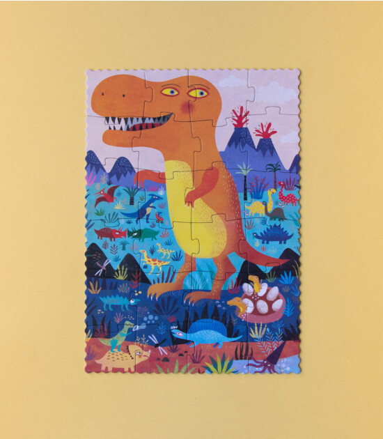 Londji Pocket Puzzle // My Little Dino (24 Par&ccedil;a)