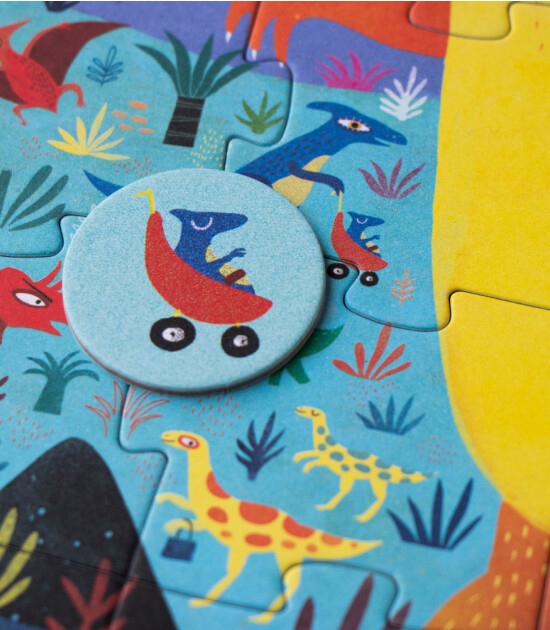 Londji Pocket Puzzle // My Little Dino (24 Par&ccedil;a)