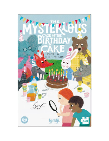 Londji Puzzle // The Mysterious Case of the Birthday Cake (100 Parça)