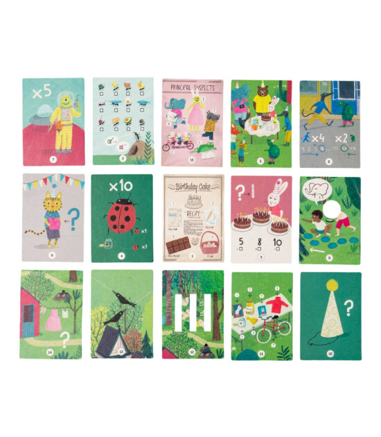 Londji Puzzle // The Mysterious Case of the Birthday Cake (100 Par&ccedil;a)