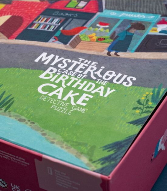 Londji Puzzle // The Mysterious Case of the Birthday Cake (100 Par&ccedil;a)