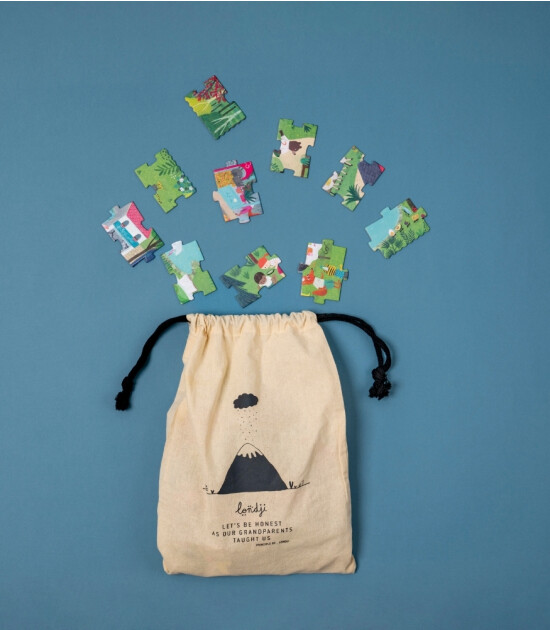 Londji Puzzle // The Mysterious Case of the Birthday Cake (100 Par&ccedil;a)