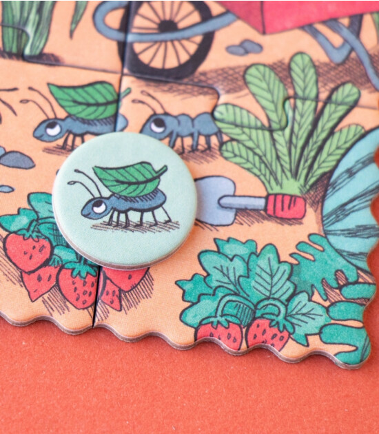 Londji Pocket Tiny Puzzle // Garden (24 Par&ccedil;a)