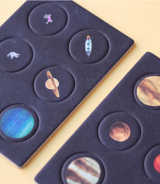 Londji Pocket Tiny Puzzle // Planets (50 Par&ccedil;a)