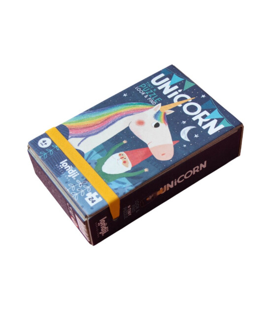 Londji Pocket Tiny Puzzle // Unicorn (24 Par&ccedil;a)