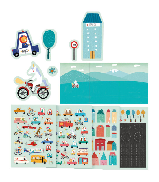 Londji Activities Stickers // City