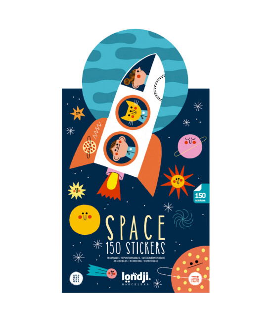 Londji Activities Stickers // Space