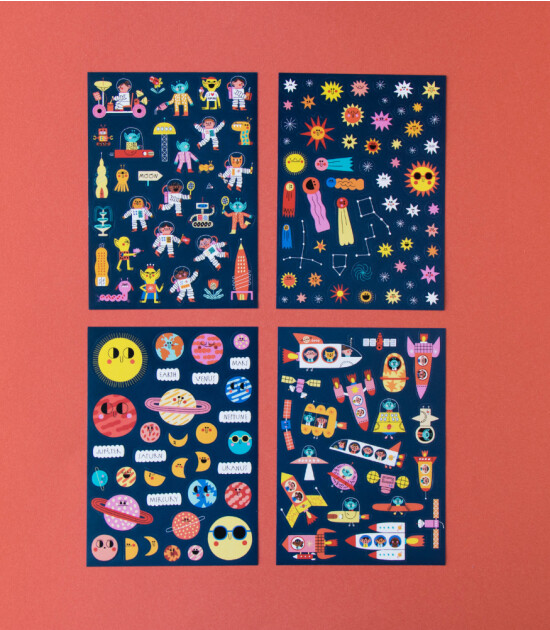 Londji Activities Stickers // Space