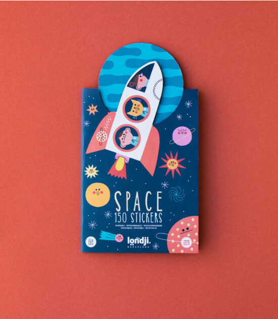 Londji Activities Stickers // Space