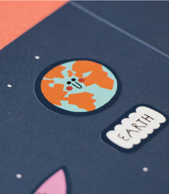 Londji Activities Stickers // Space