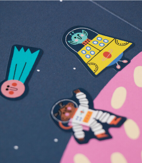 Londji Activities Stickers // Space