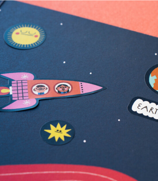 Londji Activities Stickers // Space