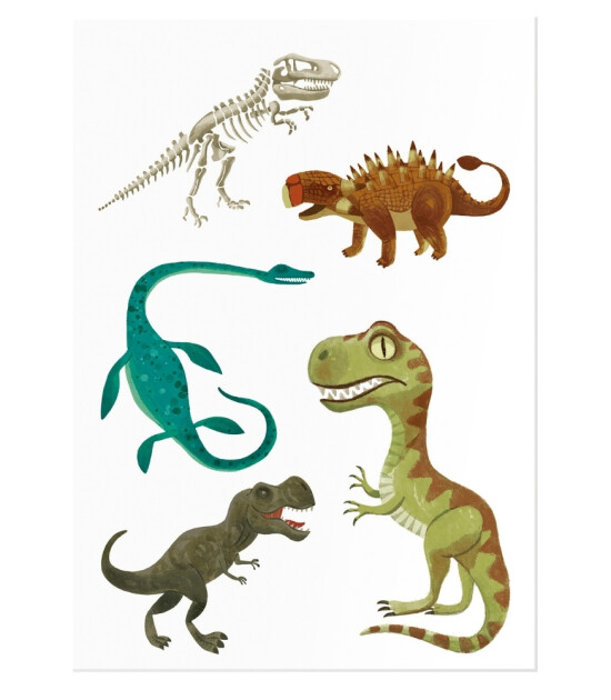 Londji Tattoos Ge&ccedil;ici D&ouml;vme // Dino