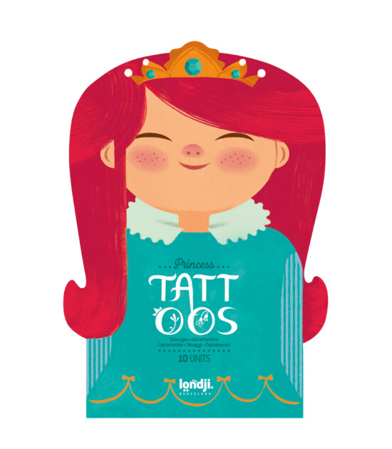 Londji Tattoos Geçici Dövme // Princess