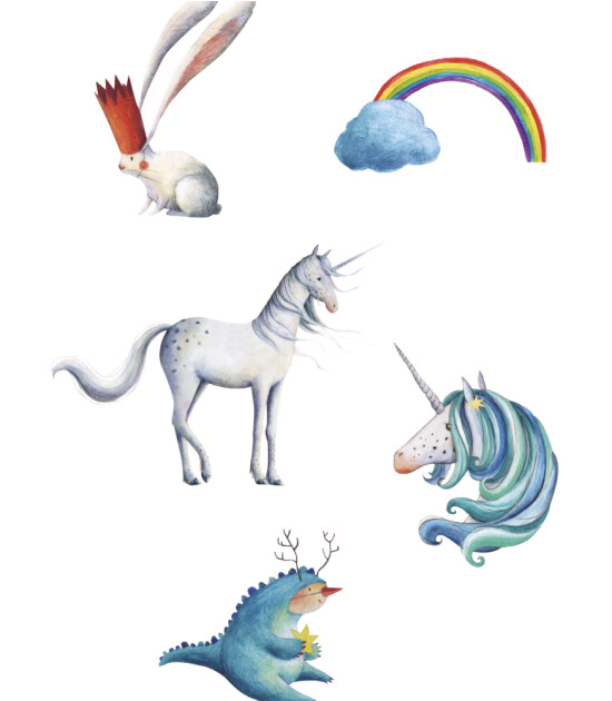 Londji Tattoos Geçici Dövme // Unicorn