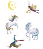 Londji Tattoos Geçici Dövme // Unicorn