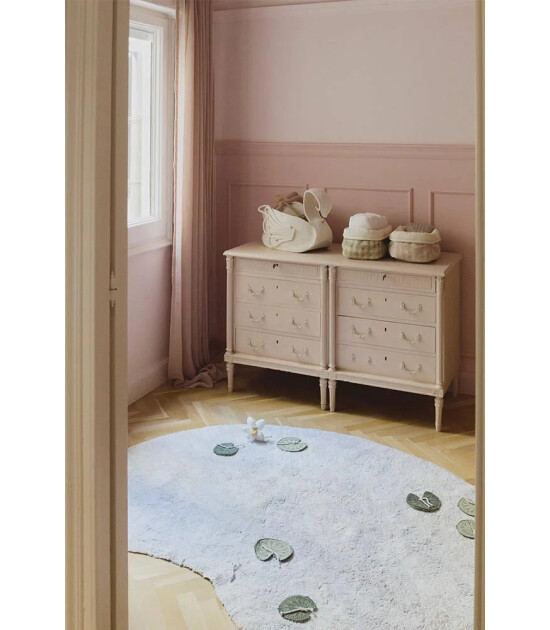 Lorena Canals Kapitone Sepet // Rose