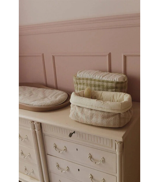 Lorena Canals Kapitone Sepet // Rose