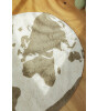 Lorena Canals Halı // World Map Rugcycled