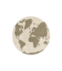 Lorena Canals Halı // World Map Rugcycled