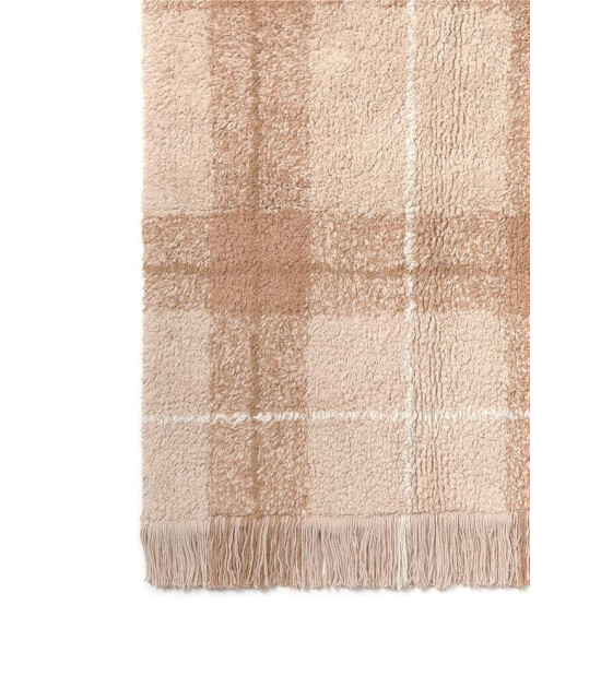 Lorena Canals Halı // Tartan - Rose (M)