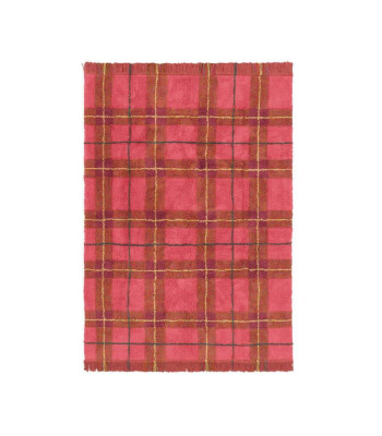 Lorena Canals Halı // Tartan - Vintage Red (M)