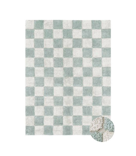 Lorena Canals Halı // Kitchen Tiles Blue Sage (M)