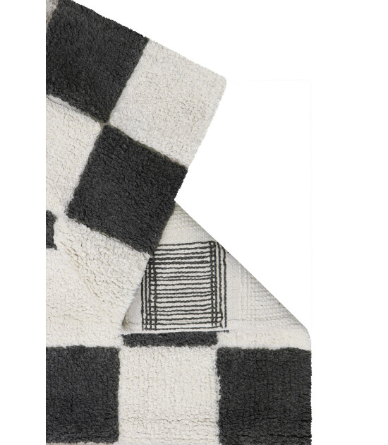 Lorena Canals Halı // Kitchen Tiles Dark Grey (M)