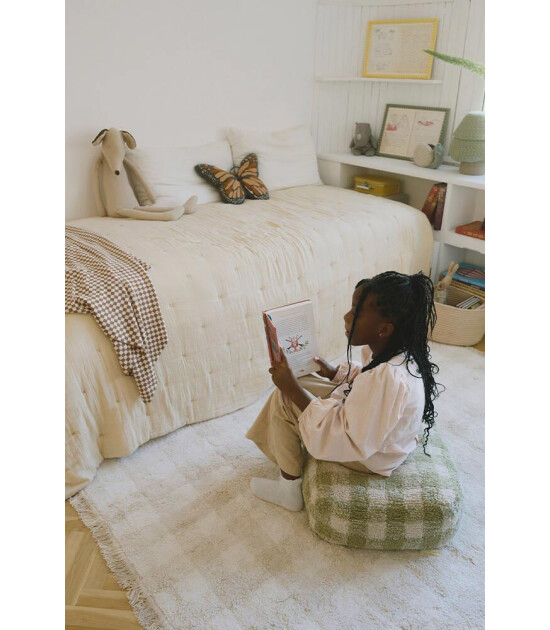 Lorena Canals &Ccedil;ocuk Odası Halısı, Vichy Ivory M