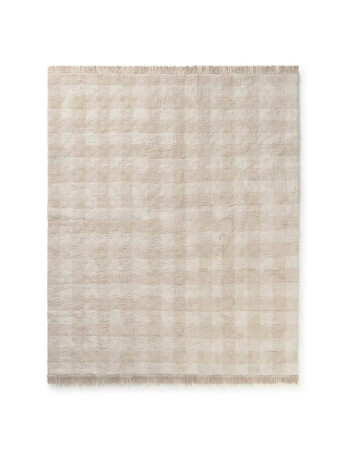 Lorena Canals &Ccedil;ocuk Odası Halısı, Vichy Ivory XS