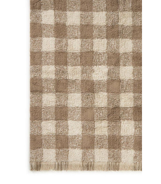 Lorena Canals &Ccedil;ocuk Odası Halısı, Vichy Marron M