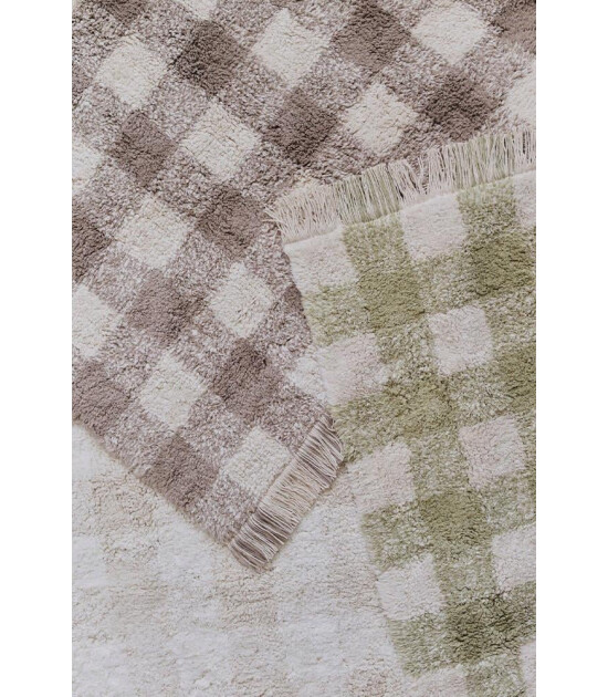 Lorena Canals &Ccedil;ocuk Odası Halısı, Vichy Marron M